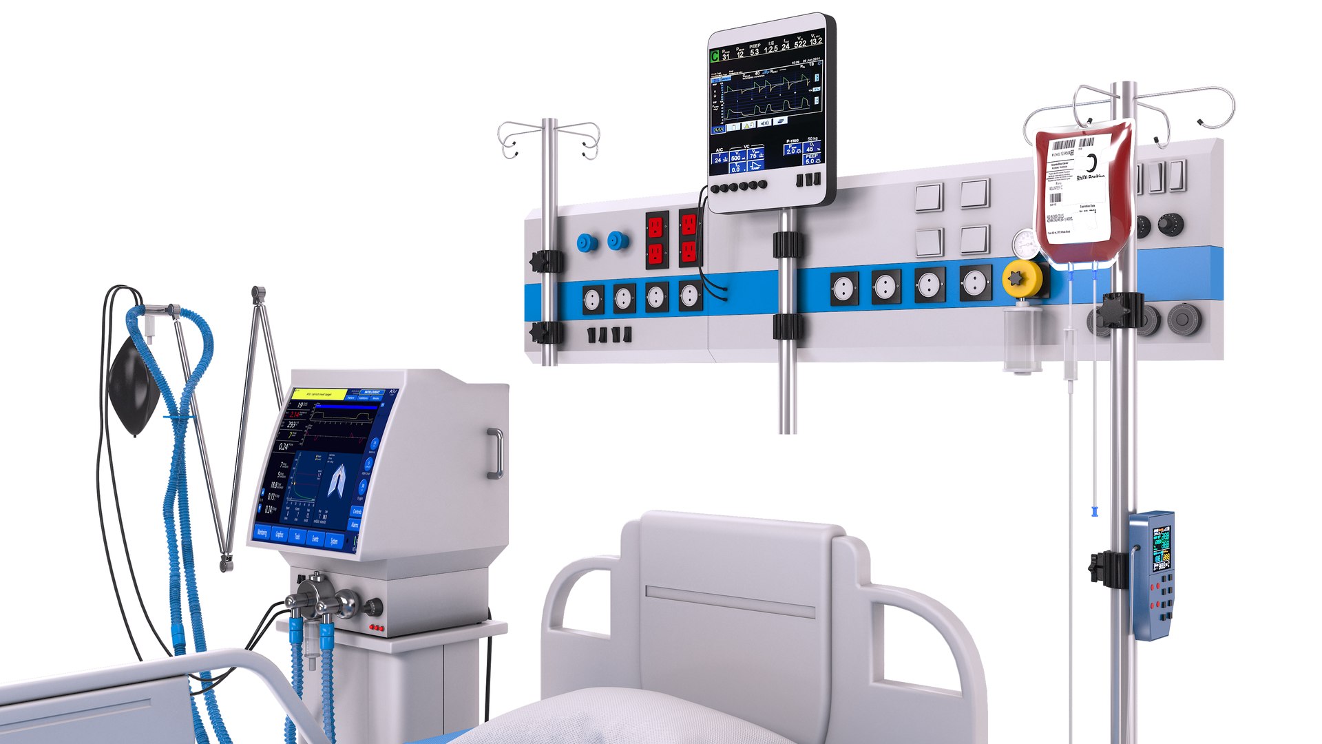 3D ICU Equipment - TurboSquid 1857904