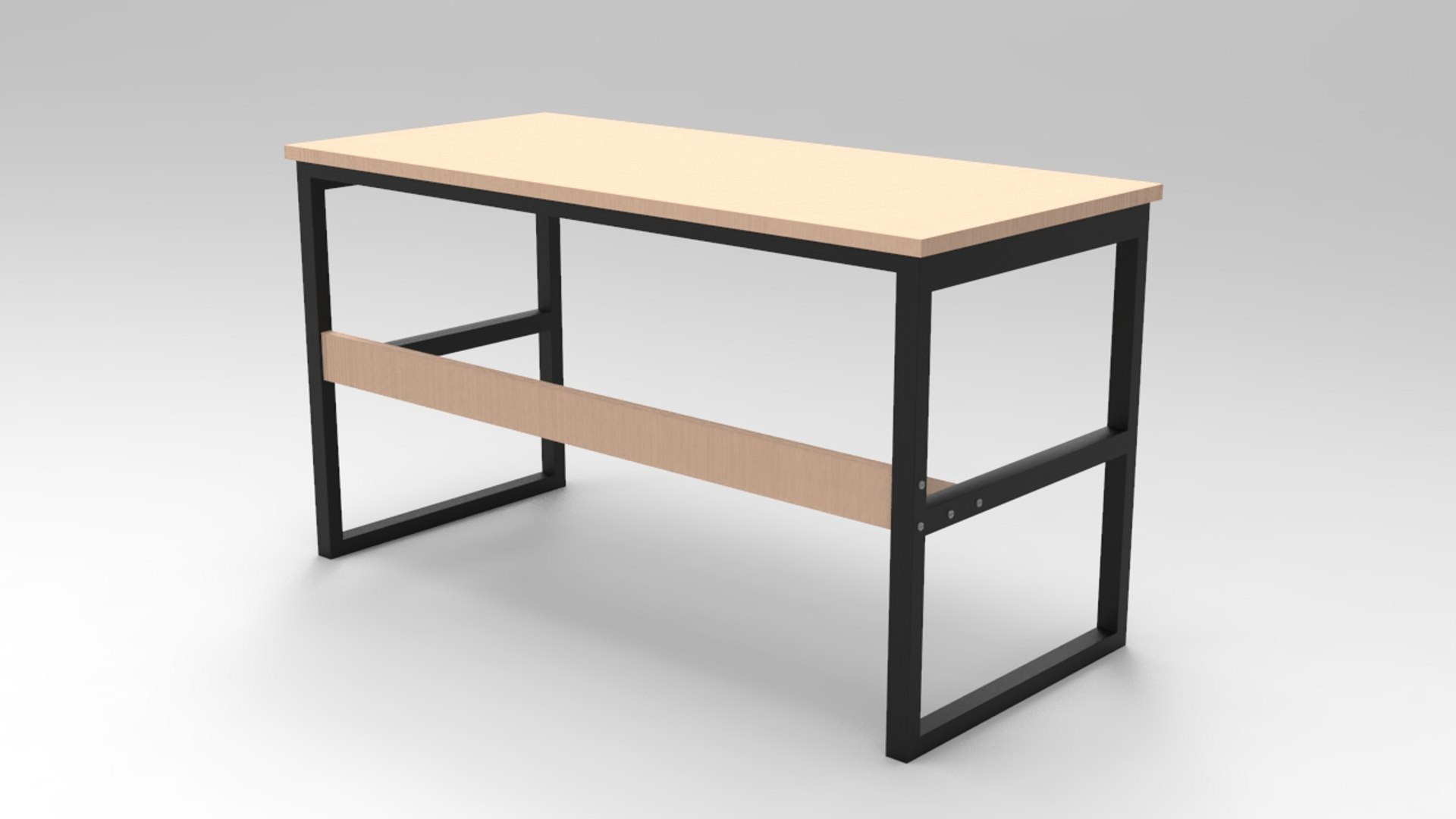 Computer Table 3D - TurboSquid 1656202