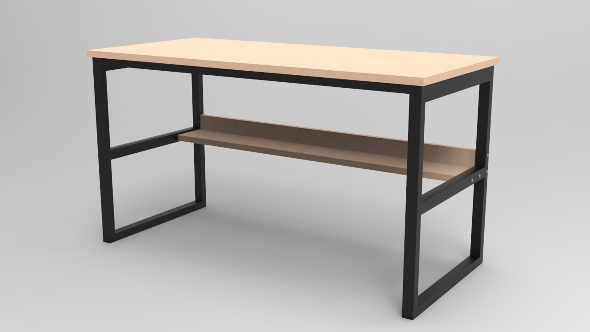 Computer Table 3D - TurboSquid 1656202