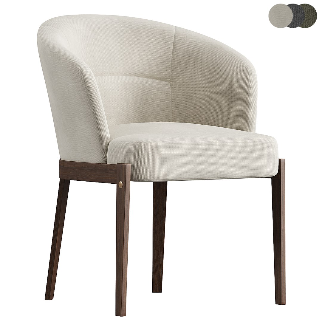 3D Chair By Paolo Castelli Model - TurboSquid 2197508