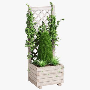planter lattice 3D model
