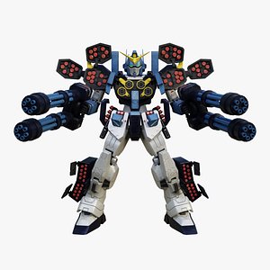 3D Gundam Heavyarms Custom Fanmade