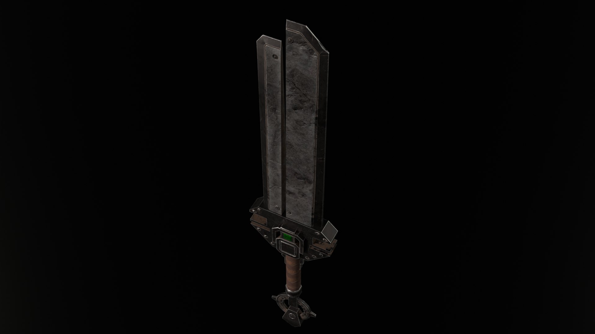 Stone Sword Model - TurboSquid 2358888