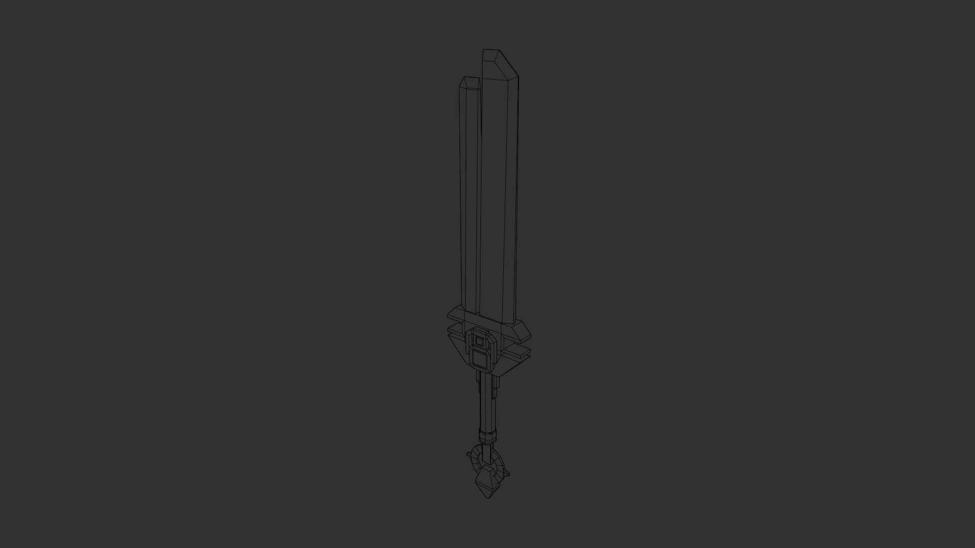 Stone Sword Model - TurboSquid 2358888