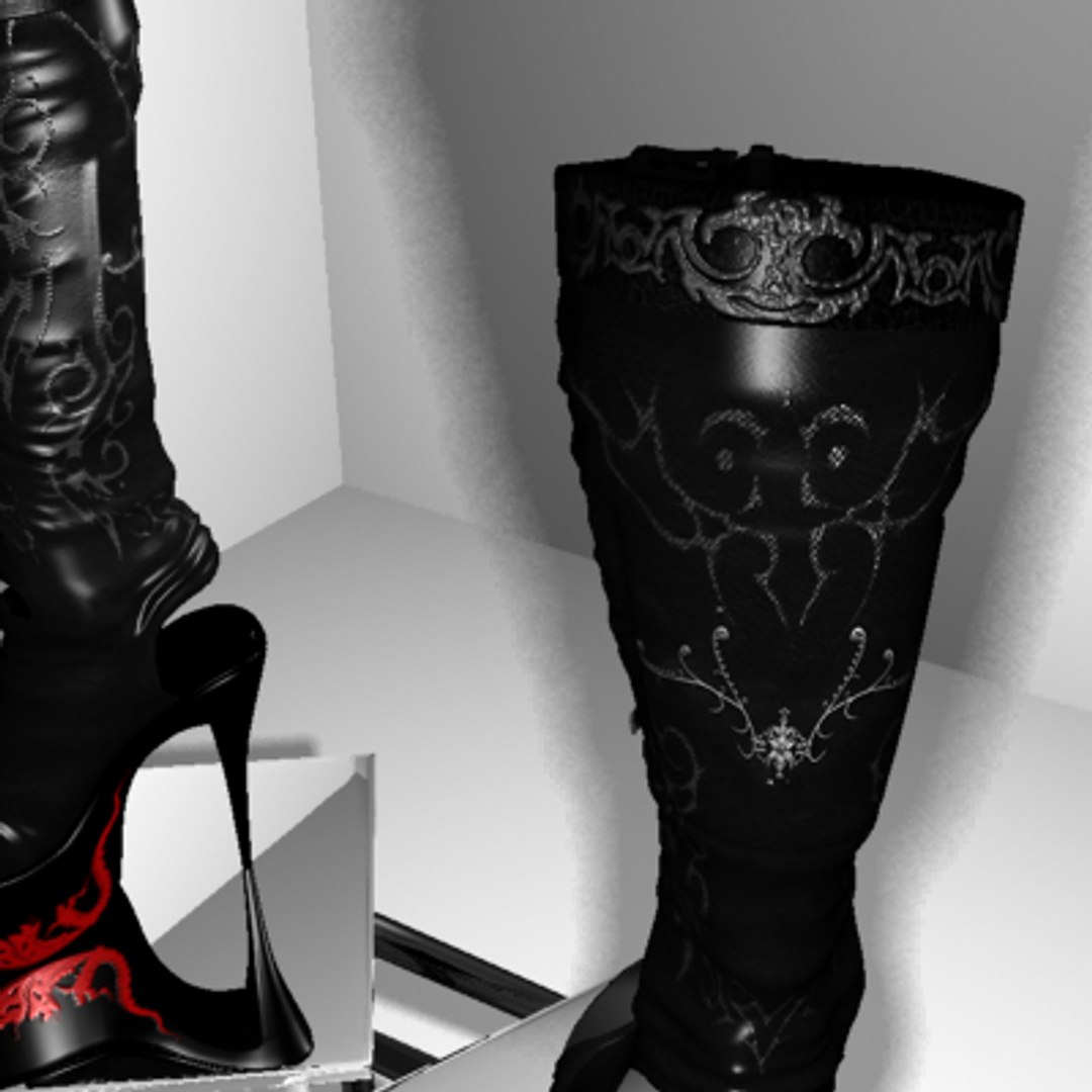 female boots 3ds