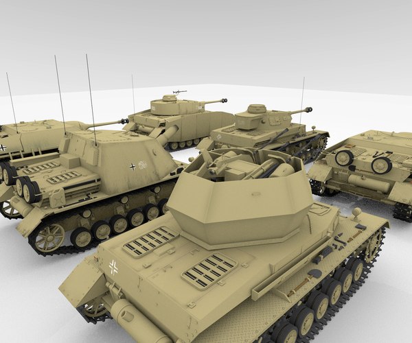 Panzer iv model - TurboSquid 1674225