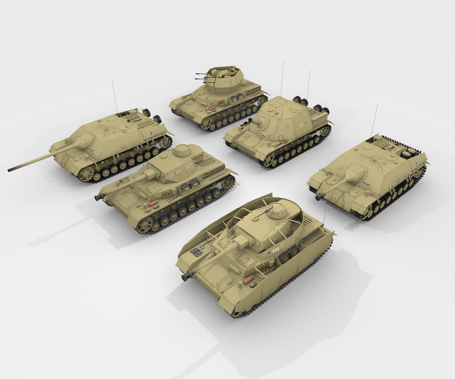 Panzer iv model - TurboSquid 1674225