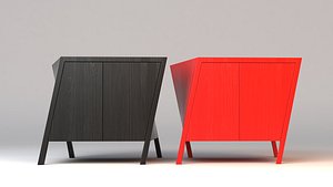 3d model walking cabinet