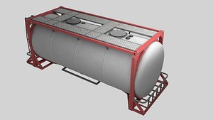 3D model fluid tank