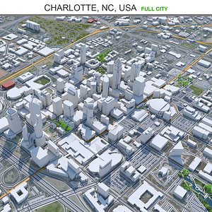 city area building model