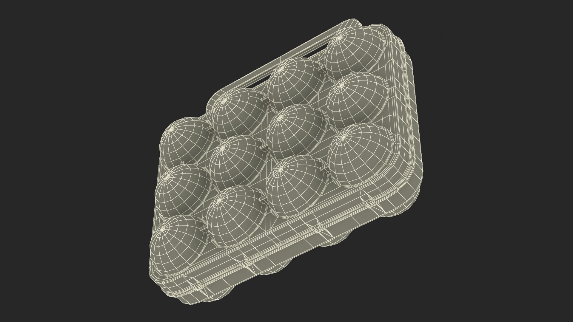 Eggs Storage Box 3D Model - TurboSquid 2403129