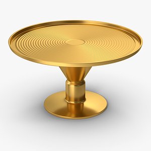 Golden Cake Stand