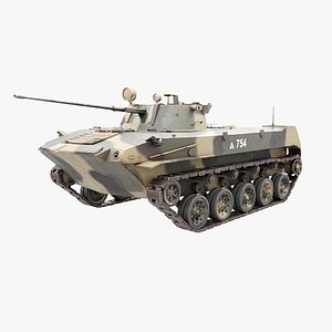 BMD-2 Low Poly Camo