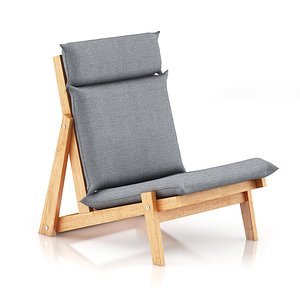s max grey lounge chair