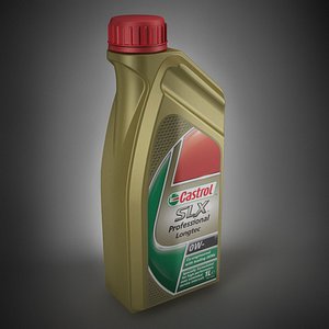 3ds max castrol motor oil