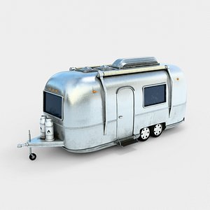 Dirty Apocalyptic Airstream Camper