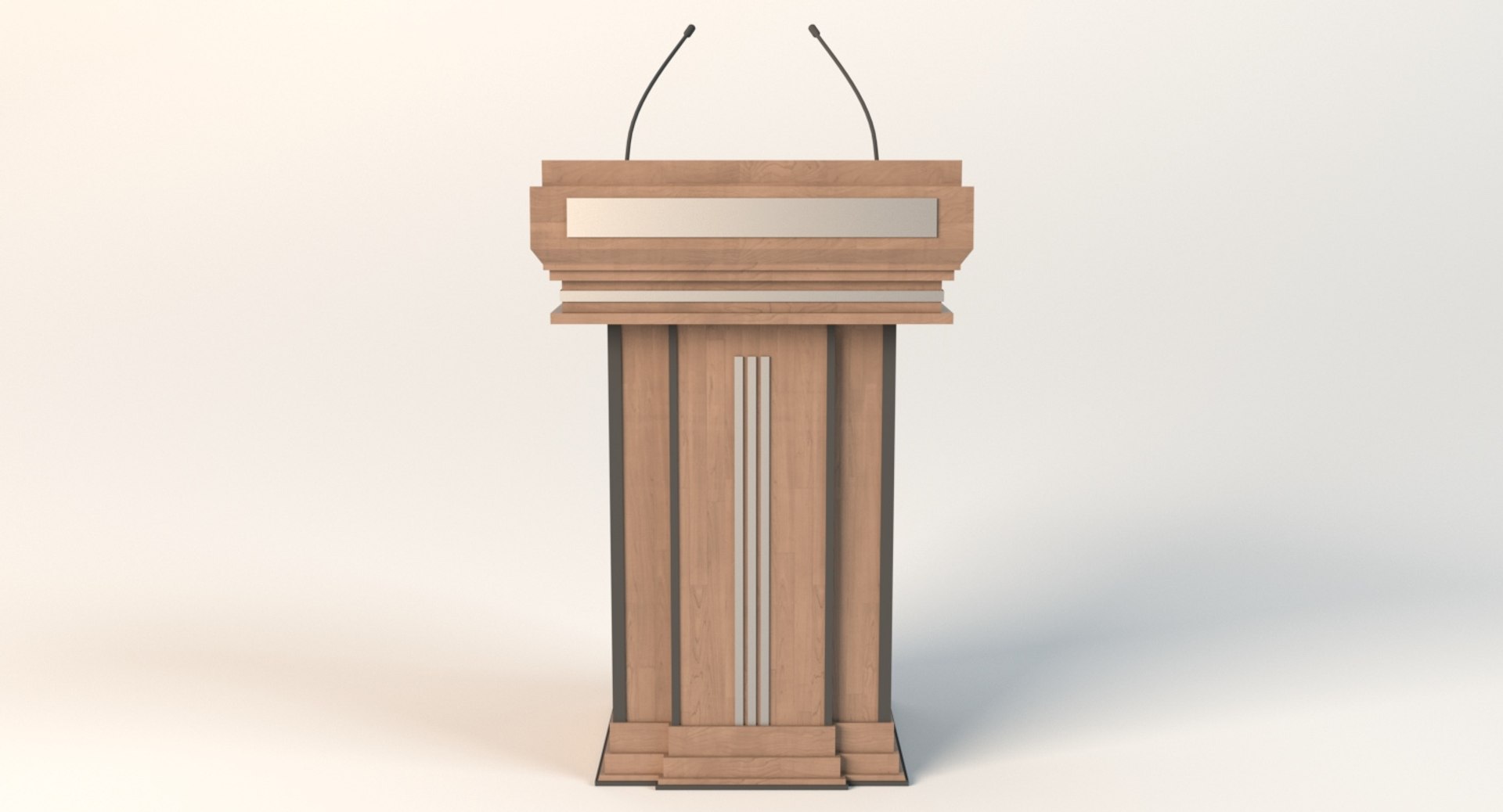 3D Model Speech Stand - TurboSquid 1198163