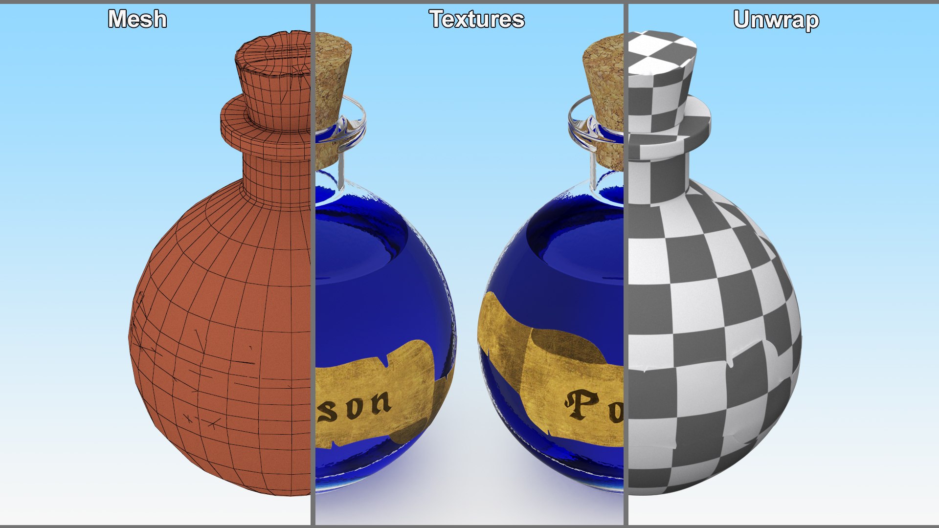 Potions Collection 3D model https://p.turbosquid.com/ts-thumb/we/agLcMF/Xq/potionscollectionmb3dmodel006/jpg/1677222534/1920x1080/fit_q87/87ac0771273074fbfb0e84a7e8ba3b9f748f31ff/potionscollectionmb3dmodel006.jpg