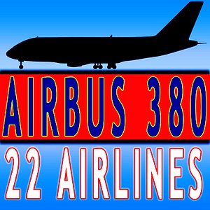 Bundle Airbus A380 STL Models For Download | TurboSquid
