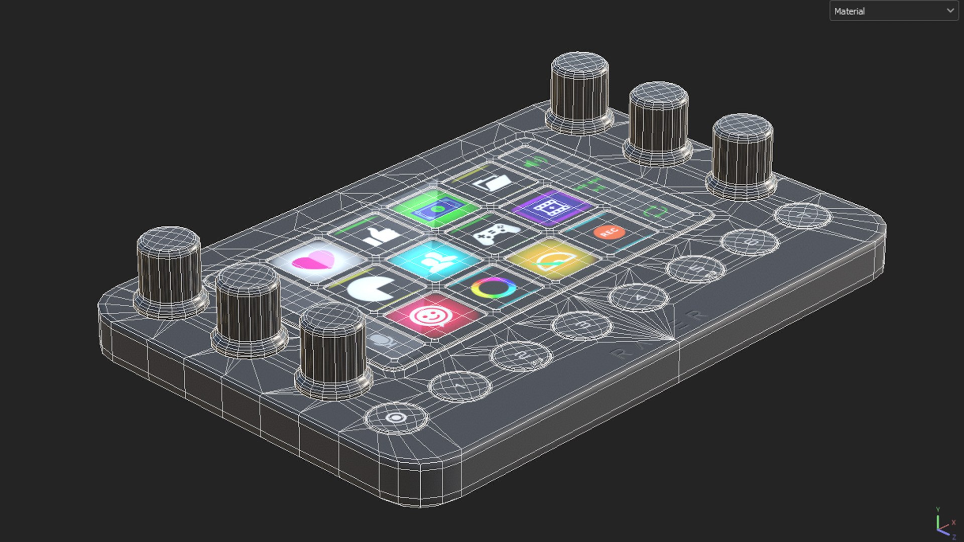 3D Model Razer Stream Controller - TurboSquid 2124831