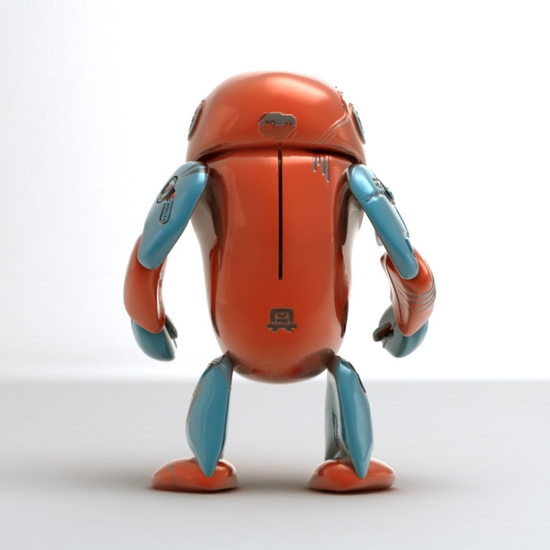 Max Robot Modeled