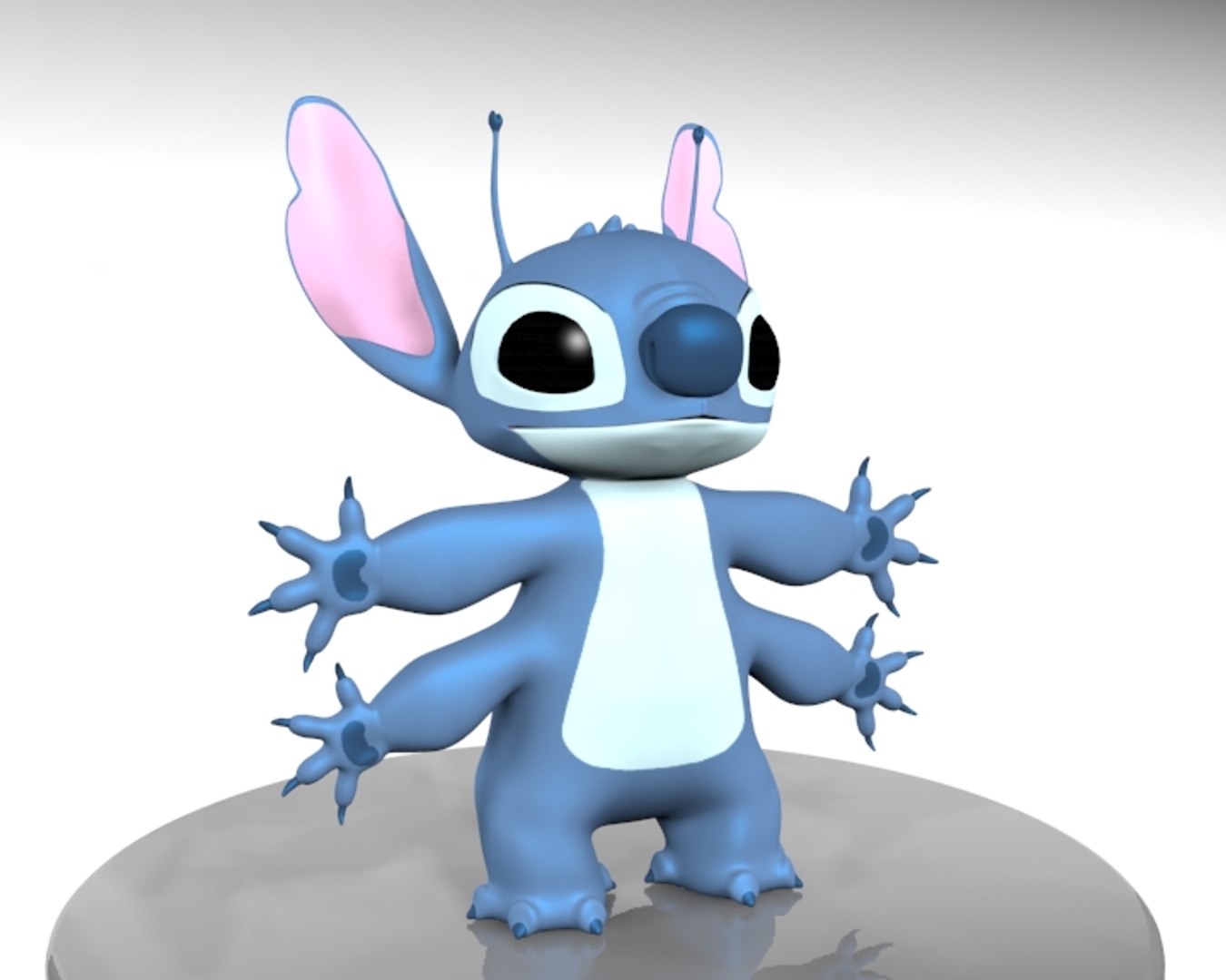 Disney's Stitch from Lilo & Stitch - Buy Royalty Free 3D model by