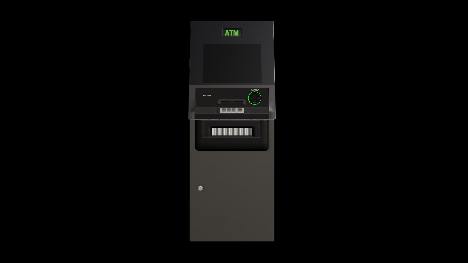 3D Model ATM Machine - TurboSquid 2383274