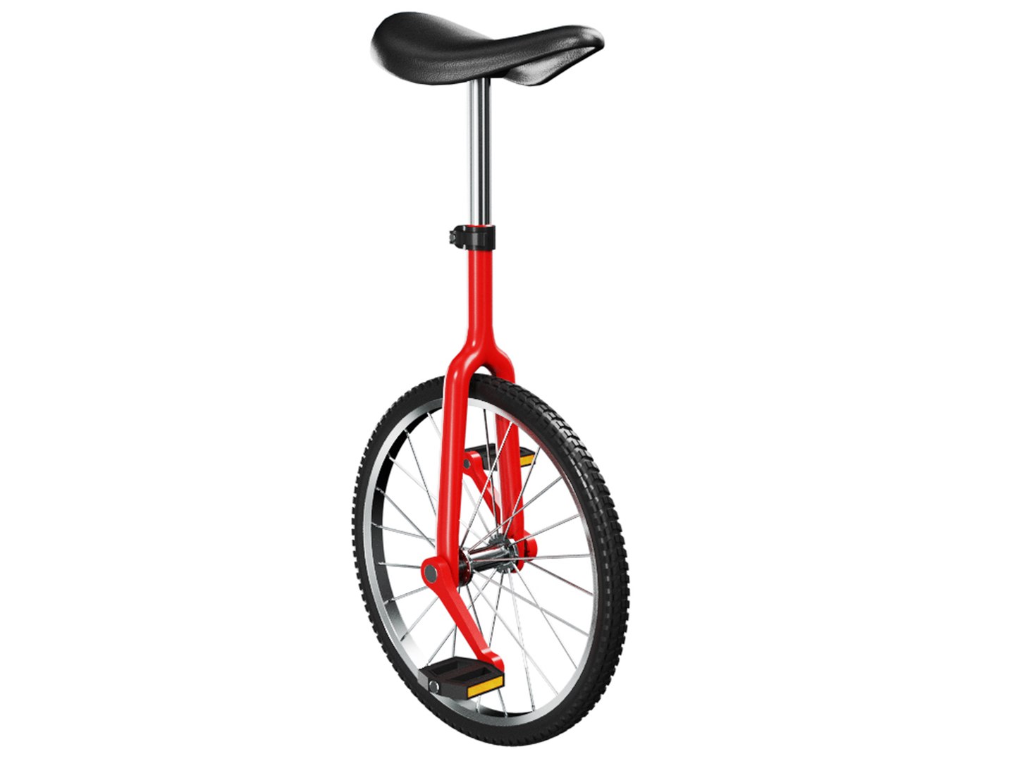 Unicycle Model TurboSquid 2101946
