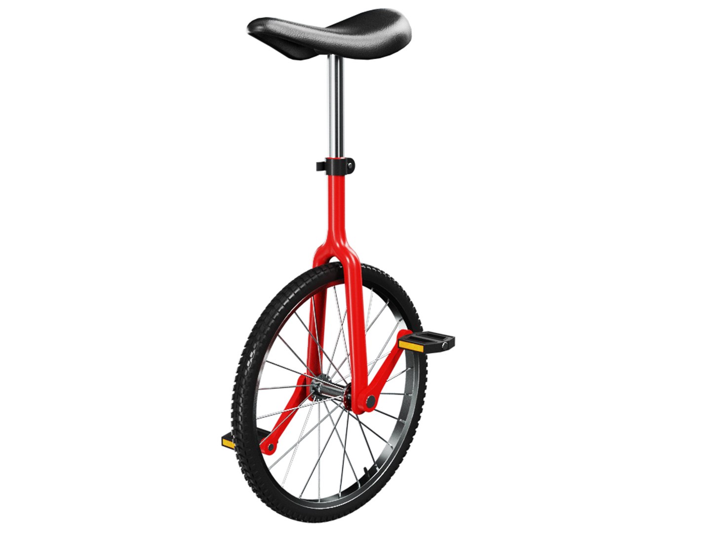 Unicycle Model TurboSquid 2101946
