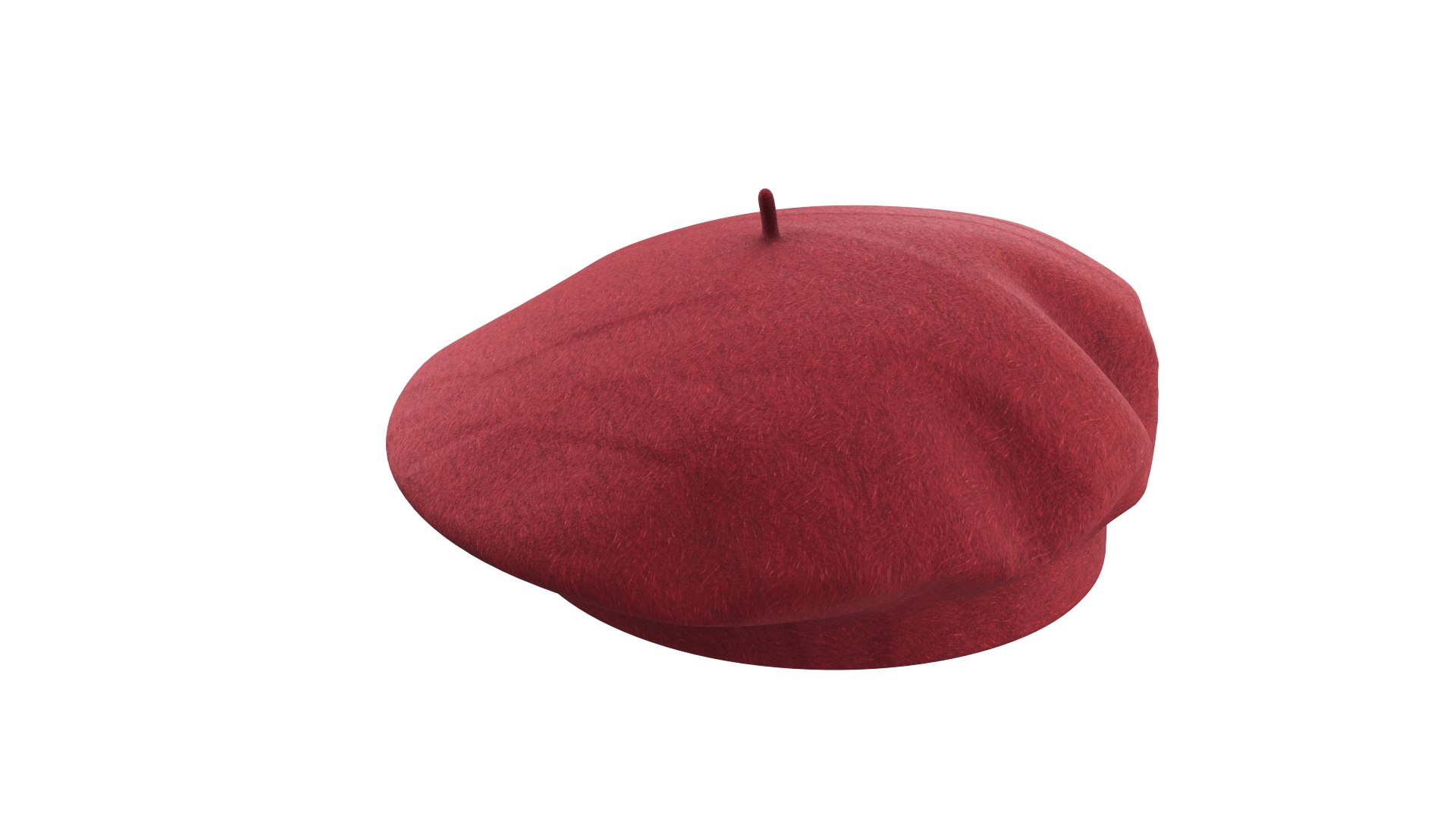 3D Beret Hat Model - TurboSquid 1841902