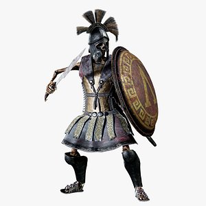 SKELETON SPARTAN COMANDER