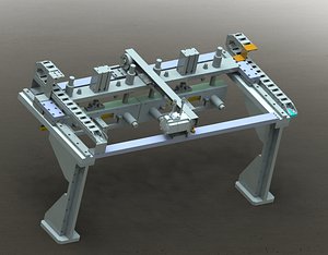 The gantry loading and unloading mechanism