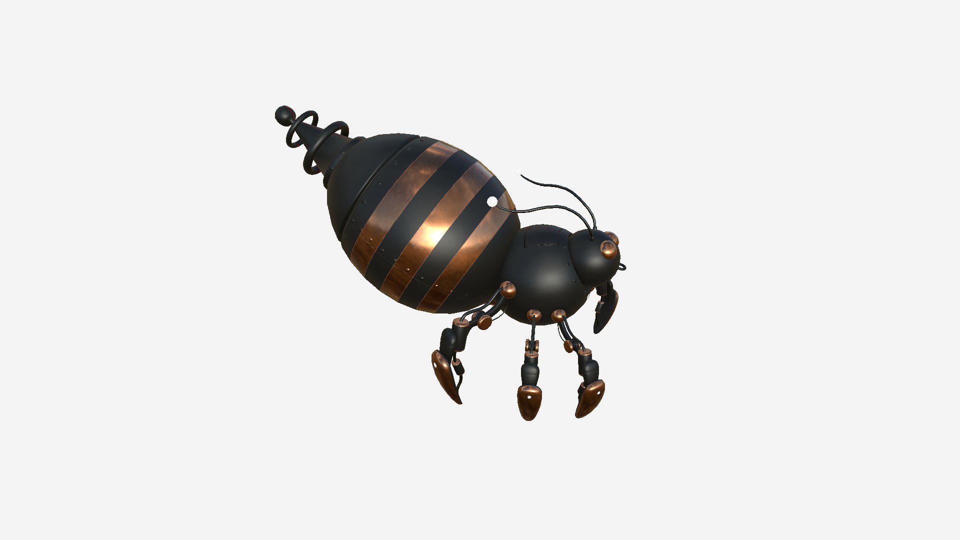 Cute Robot E04 Black Bronze - SciFi Character Design 3D model https://p.turbosquid.com/ts-thumb/we/h5EIVS/XX/r41/png/1648491258/1920x1080/fit_q87/eacc9c51659d8640654a5d82947b647ebe0f9667/r41.jpg