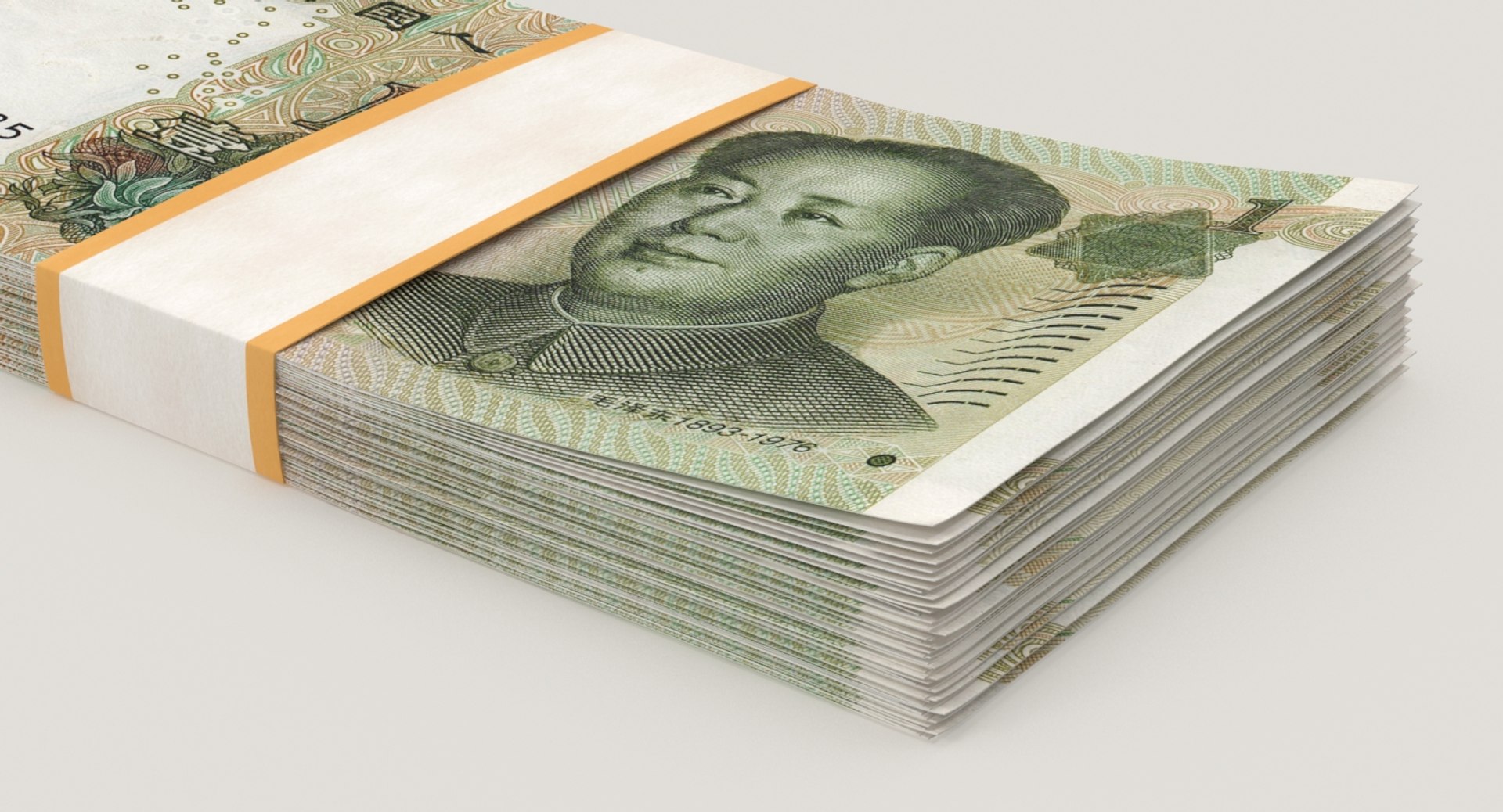 max 1 yuan note pack