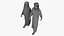 Qatari couple walking