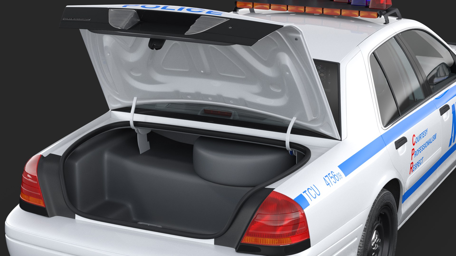 Generic police car nypd 3D model - TurboSquid 1496492