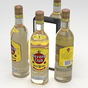 3D model rum havana