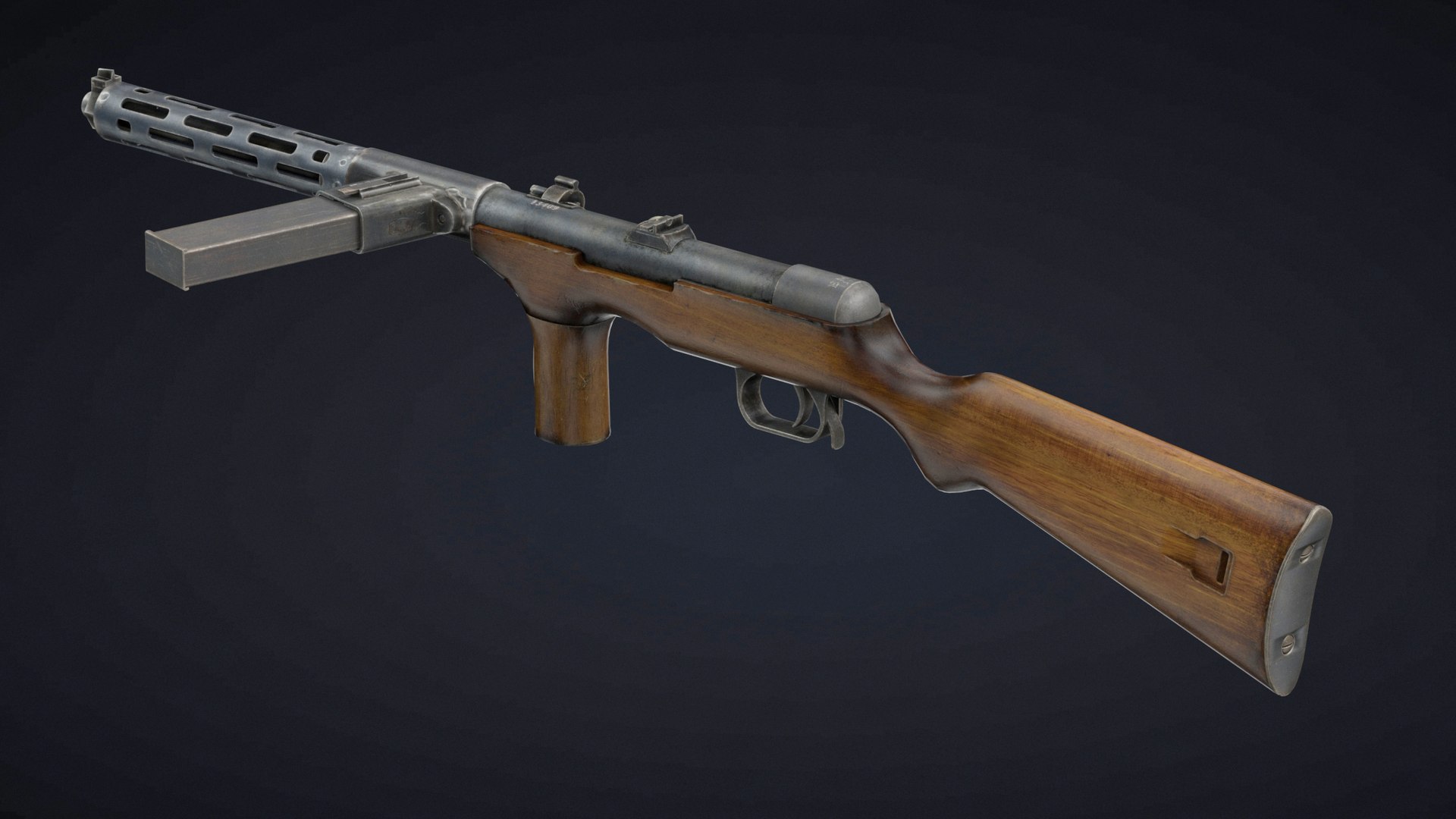 3D Erma EMP-35 Low Poly - TurboSquid 1874956, image size:1920x1080