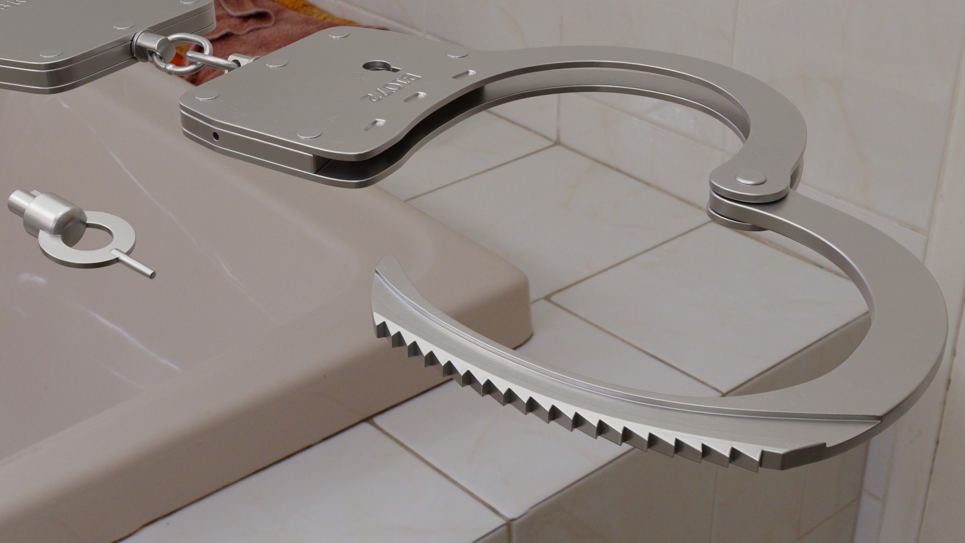 Galvanized Handcuffs with Key 3D model https://p.turbosquid.com/ts-thumb/we/t1gJUN/Q2/4/jpg/1709271212/1920x1080/fit_q87/02327bb6b1a767902d00d427528eddcabc1bd02e/4.jpg