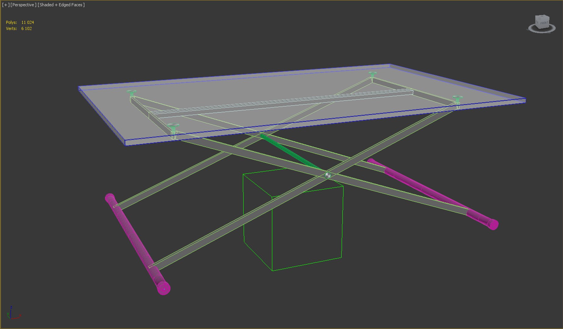 Table architectural 3D model - TurboSquid 1296291