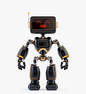 Digital robotic retro bot II