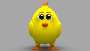 Chicken Cartoon Character