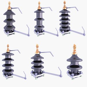 3D model Transformer Electrical Insulators v6