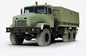 3d truck 6x6