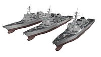 Arleigh Burke Class Destroyer Variations