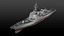 Arleigh Burke Class Destroyer Variations 3D