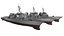 Arleigh Burke Class Destroyer Variations 3D