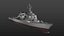 Arleigh Burke Class Destroyer Variations 3D