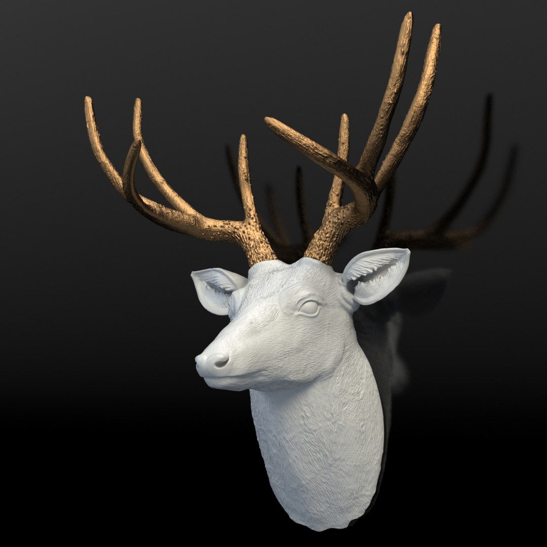 3d white faux taxidermy deer https://p.turbosquid.com/ts-thumb/wf/6LurMV/3p6sUSds/wft07_3quartera/jpg/1389634319/1920x1080/fit_q87/8014568bb9095908c714204fecf1df74dfbc4090/wft07_3quartera.jpg