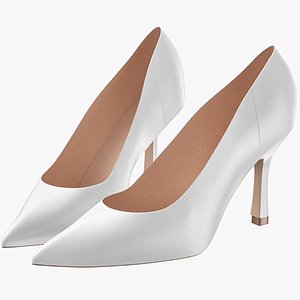 3D model High Heels Women Shoes 04